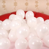 White rubber balloon pack 20