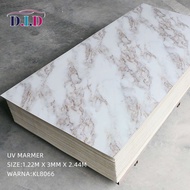 MARMER UV DINDING PANEL PVC UV MARMER GLOSSY MARMER DEKORASI DINDING MARBLE HIGH QUALITY
