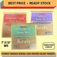 General Cash Voucher (50's) / Salary Voucher / Payment Voucher / Buku Baucar