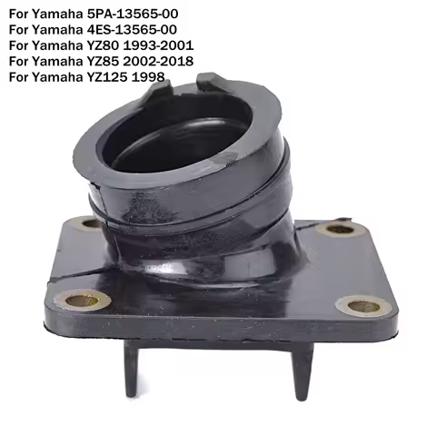 Carburetor Interface For Yamaha YZ85 2002-2018 YZ80 1993-2001 YZ125 1998 Carburetor Intake Manifold