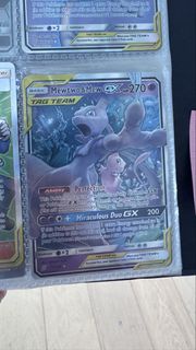 Pokemon Card Mewtow & Mew GX Tag TEAM Ultra Rare 71/236