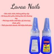 401 glue for super strong rhinestone nails