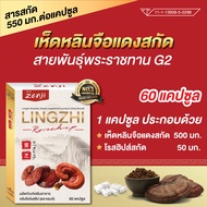 เห็ดหลินจือแดง G2 สกัด 550 มก. x 60 แคปซูล + โรสฮิป เห็ดหลินจือแคปซูล เข็มข้นกว่า 3-5 เท่า : ยาเห็ดห