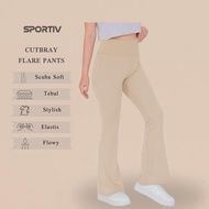 Flare Yoga Leggings Sport Gym Pants Cutbray Basic Wide Leg Highwaist Yoga Flare Pants