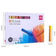 Deli Colour Oil Pastel Crayon Design 24 / 36 / 48 Colours 72087