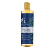 Dr Jacobs Naturals PEPPERMINT CASTILE BODY WASH 16oz (473ml) - Made in USA - Made with antioxidant r