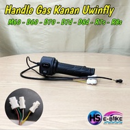 Hs Right Gas Handle Uwinfly M60 - D60 D70 D7d D8d R7s R8s