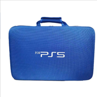 EVA PS5主機收納包 PS5主機配件收納包 PS5便攜收納包（新款PS5硬盒藍色）