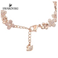 [100% original] Women's bracelet Swarovski Elderflower classic flower rose gold bracelet with gift b