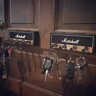 Key Holder Rack Pluginz Guitar Plug Keychain Holder Jack Rack Vintage Amplifier Home Decoration Black
