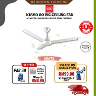 KDK K15V0 60 INCHES ceiling Fan white / Kipas siling KDK (WHITE)
