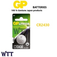 GP CR2430 Battery 3V Lithium CR 2430