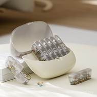 Pill Box Old Man Three Meals a Day Large Character Compartment Pill Box Morning Noon Evening Pill Bo