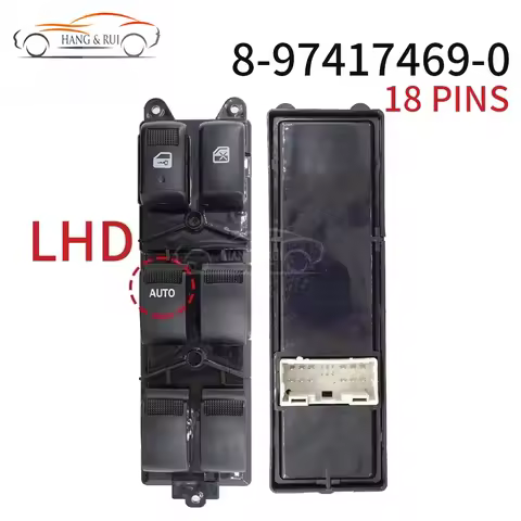 Isuzu Dmax Button 8-97417469-0 8974170040 LHD Power Window Switch Regulator For D-Max Pickup Holden 