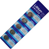 New 5 X Cr1632 Br1632 1632 3V Lithium Batteries FBA