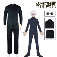 Gojo Satoru Trang Phục Cosplay Anime Jujutsu Kaisen Mùa 2 đồng phục học sinh Tóc Giả Kính Mát Tokyo