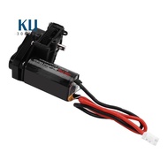 Helical Gear Complete Transmission with 050 Brushed Motor 50T for 1/24 RC Crawler SCX24 AX24 Upgrade