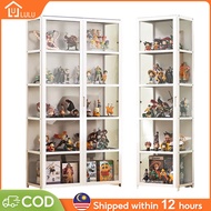 LULU Display Cabinet Almari Kaca 42/82CM Transparent Glass Acrylic Showcase Display Cabinet Glass展示柜