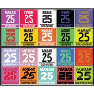 PRINT NAMA & NO JERSEY | PRINT JERSEY CUSTOM