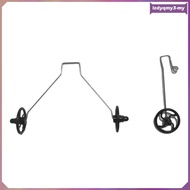 [LzdyqmyebMY] Glider Steel Wire Landing Gear for FX620 FX820 RC Jet Aircraft Front Rear Wheel Kit
