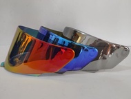 Flat visor KYT TT Course Iridium - Kaca KYT TT Course
