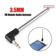 Thybeautysdf Portable Mini 3.5mm Connector Telescopic FM Radio Antenna for Car Mobile Phone