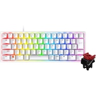 Razer Huntsman Mini Compact Gaming Keyboard Mercury White - Linear Optical Switch/ Clicky Optical Switch English US Array 60% Layout Optical Switch Ultra-fast 1.2mm actuation Linear Tactile Quiet Chroma RGB RZ03-03390400-R3M1【Direct from Japan】