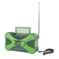 5200mAh Emergency Radio Solar Hand Crank Radio Portable Radio with Phone Charger LED Flashlight Outd