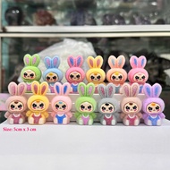 (Mua 10 túi to tặng 10 túi bé) Combo 5-10 túi mù phát sáng Capybara labubu Baby Tree Charm size to