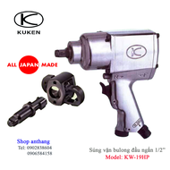 Dụng cụ vặn bulong 1/2" dùng khí nén KW-19HP KuKen (Nhật Bản)