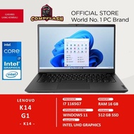 Laptop Lenovo K14 G1 I7 1165G7 Ram 16Gb 512Gb Ssd Fhd