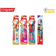 Colgate Kids Barbie Batman Minion Slim Tip 0.01mm Ultra Soft Toothbrush 2-5 / 5-9 / 6+
