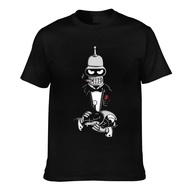 Novelty Tshirts Futurama Evil Bender Funny Pattern Printed Tee