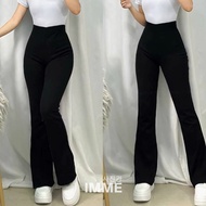 Flare Pants - Highwaist Flare Pants - Women's Highwaist Cutbray Culottes