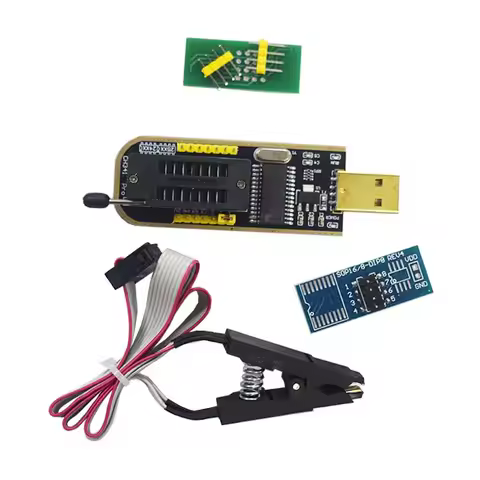 Smart Electronics CH340 CH340G CH341 CH341A 24 25 Series EEPROM Flash BIOS USB Programmer PLR with S