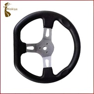 [kokiya] 270mm Go Kart Steering Wheel Kart Parts Go-Kart Buggy Racing Cart Accessory