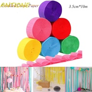 ANTIONE Crepe Paper Wedding DIY Ceremony Handmade Birthday Party Decoration Crinkled Papers