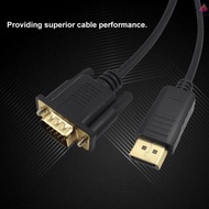 Cable DP/Display Port To VGA Connector Dp-Vga Converter 1.8 Meter