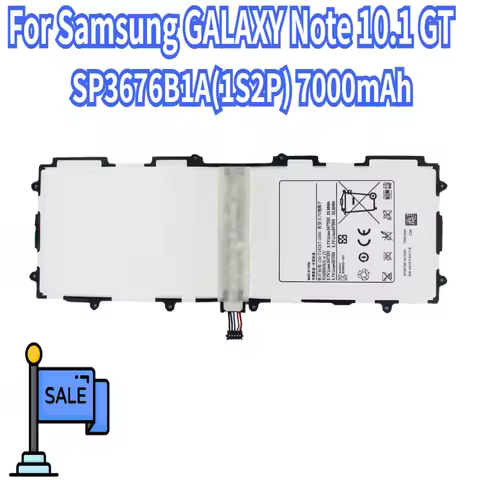 7000mAh Tablet Battery SP3676B1A(1S2P) For Samsung GALAXY Note 10.1 GT N8000 N8010 N8020 GT P7500 P7