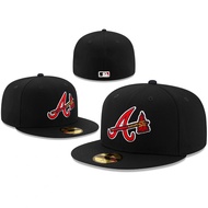 Atlanta Braves MLB Fashion Brand High Quality Close Cap Baseball Cap 1101