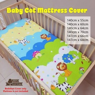 Cadar Baby Cot / Baby Cot Fitted Bedsheet / Cadar Bayi / Baby Cot Mattress Cover / Cadar Tilam bayi 