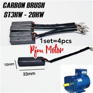 St3 Carbon Brush Coll Kol Arang mesin Dinamo listrik St3 3kw 3000watt