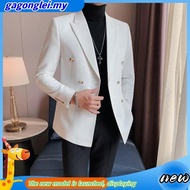 Junqun black blazer men High suit lelaki end British style blazer men VP10