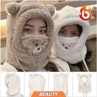 Cotton Hair Scarf Ring Accessories Face Mask Cap Hat Girl Women Skaf Tudung Sarung Kepala Pelitup Muka Wanita Perempuan