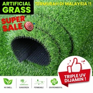 ARTIFICIAL GRASS CARPET FAKE SYNTHETIC GREEN GRASS CARPET ROLL Karpet Rumput Tiruan Murah OUTDOOR IN