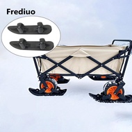 [Lzdyqmy2] Adjustable Scooter Ski Sled Conversion Kit Sturdy Plastic for Wheel Stroller Kids Snow Ri
