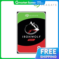 Seagate | ฮารดดสก IronWolf ST8000VN004 SATA3 ขนาด 8TB + จดสงดวยรน ST8000VN002+