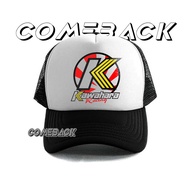 Topi Jaring KAWAHARA RACING - Topi Trucker - Topi jaring Pria - Topi Trucker pria - Topi Costume - T