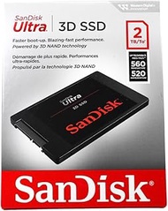 SanDisk Ultra 3D NAND 2TB Internal SSD - SATA III 6 Gb/s, 2.5"/7mm, Up to 560 MB/s - SDSSDH3-2T00-G2