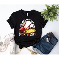 S-5XL Ready stock Will Do Gamechanger For Tacos T-Shirt, Funny Baseball Lover Shirt, Cinco De Mayo T